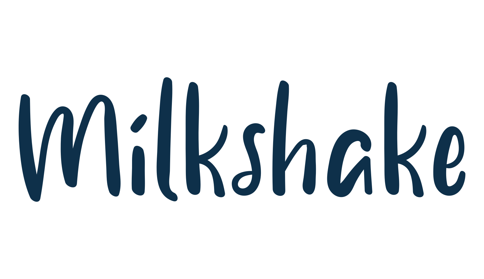 Milkshake (milkshake-4), various font preview