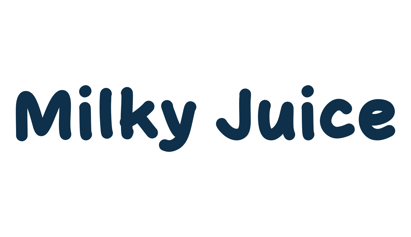 Milky Juice, script handwritten fancy decorative calligraphy font preview