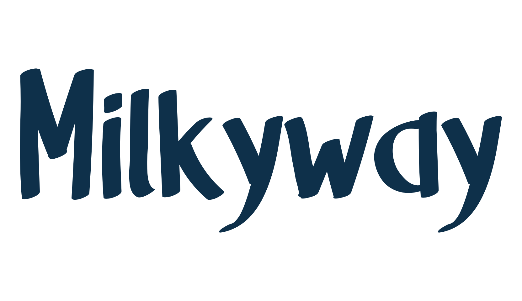 Milkyway (milkyway), script handwritten fancy decorative calligraphy font preview