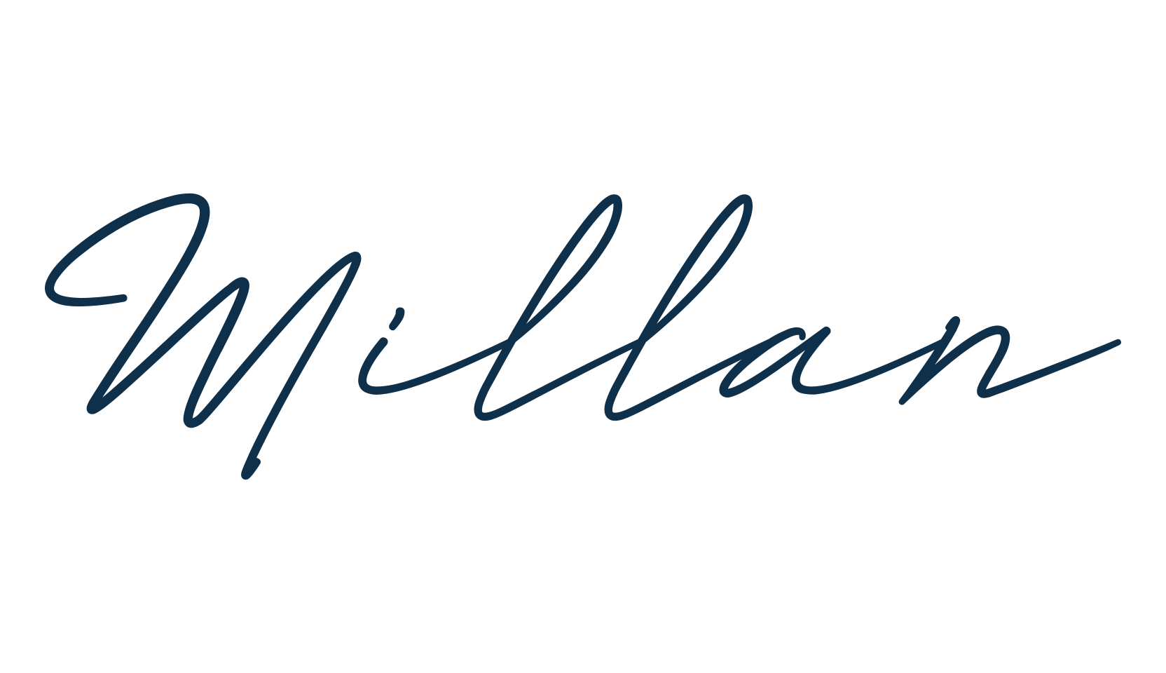 Millan, handwriting font preview