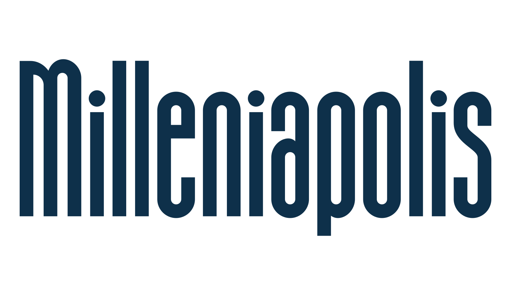 Milleniapolis, basic sans serif font preview