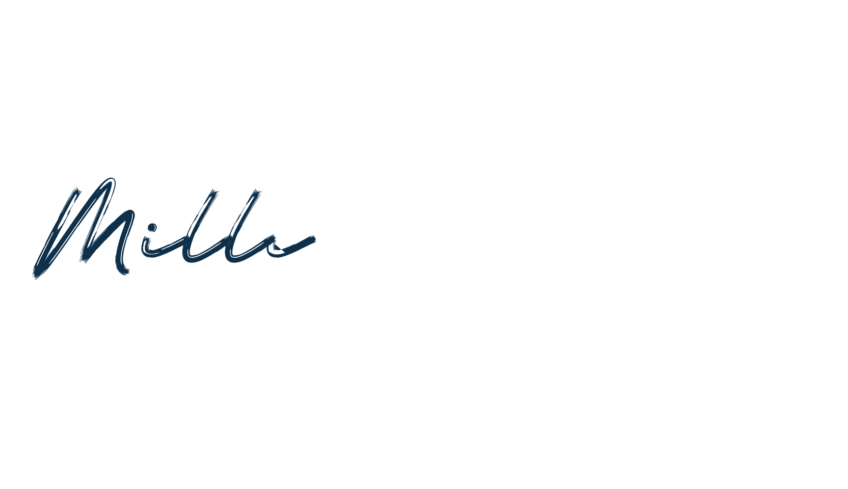 Million Feeling, brush font preview