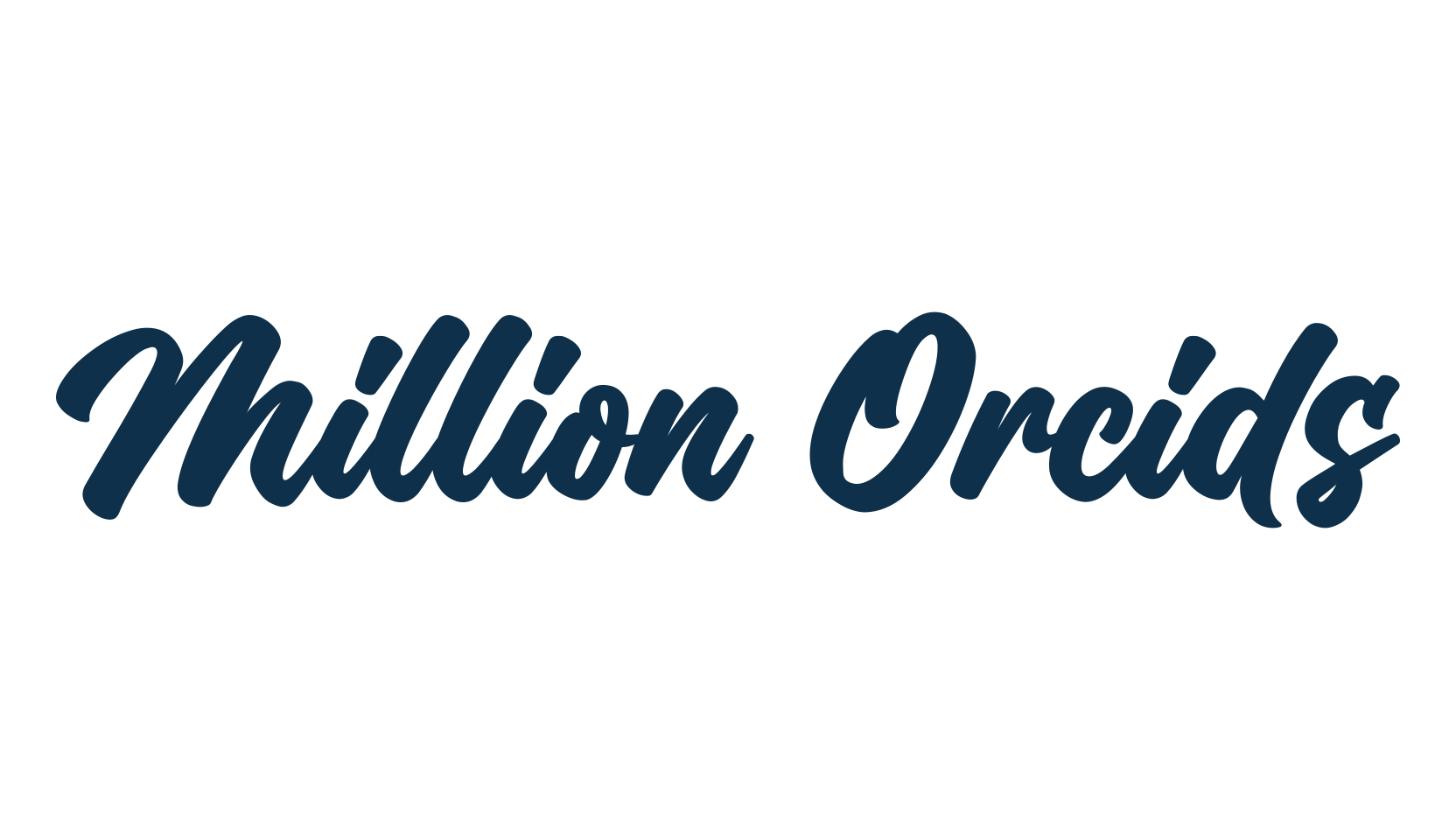 Million Orcids, display market font preview