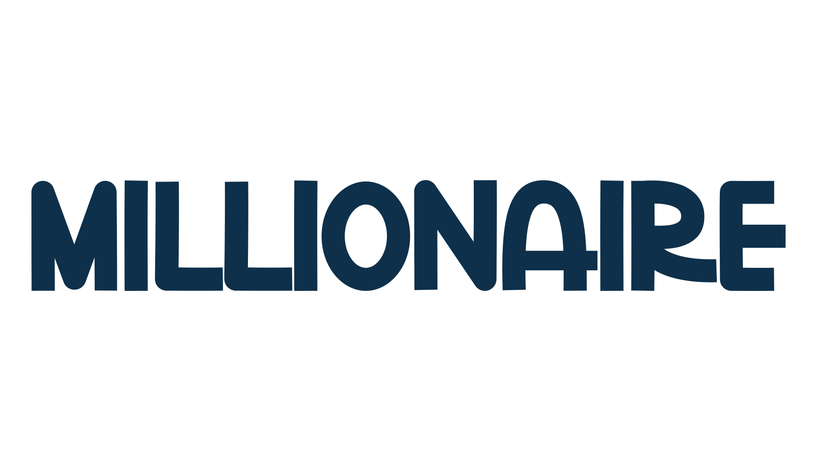 Millionaire, fancy various decorative font preview