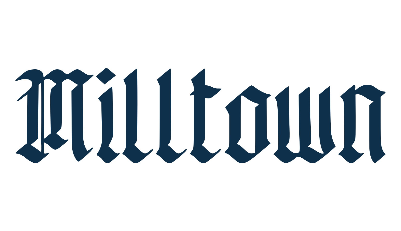Milltown, gothic medieval font preview