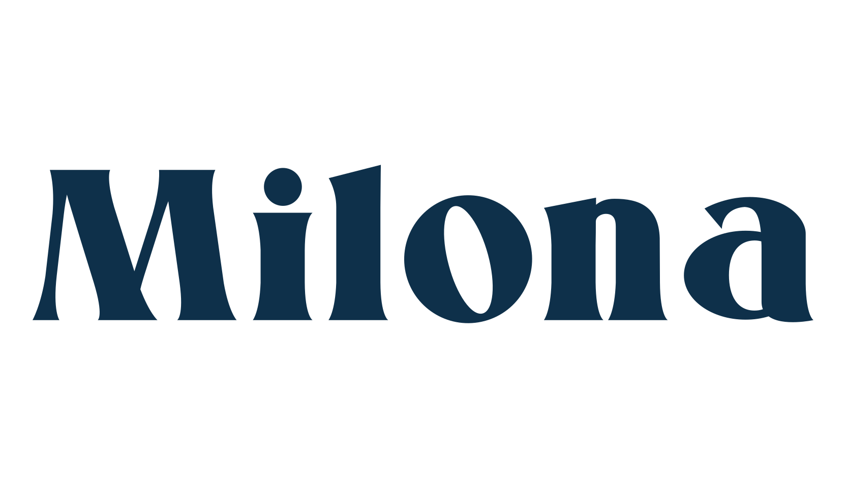 Milona, basic serif font preview