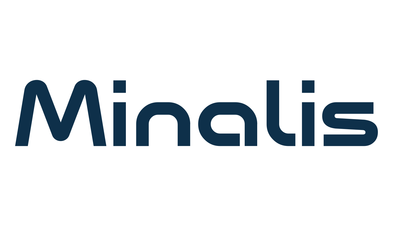 Minalis, techno sci-fi font preview