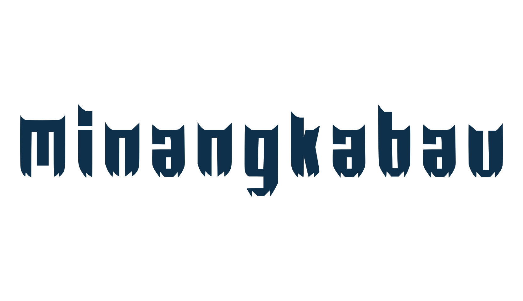 Minangkabau, various font preview
