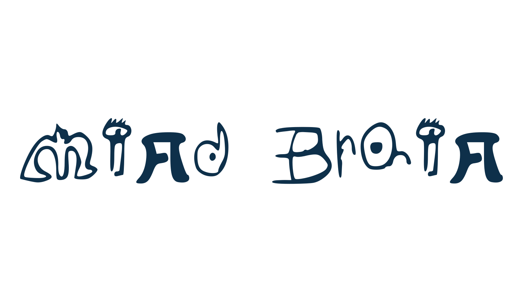 Mind Brain, display market font preview
