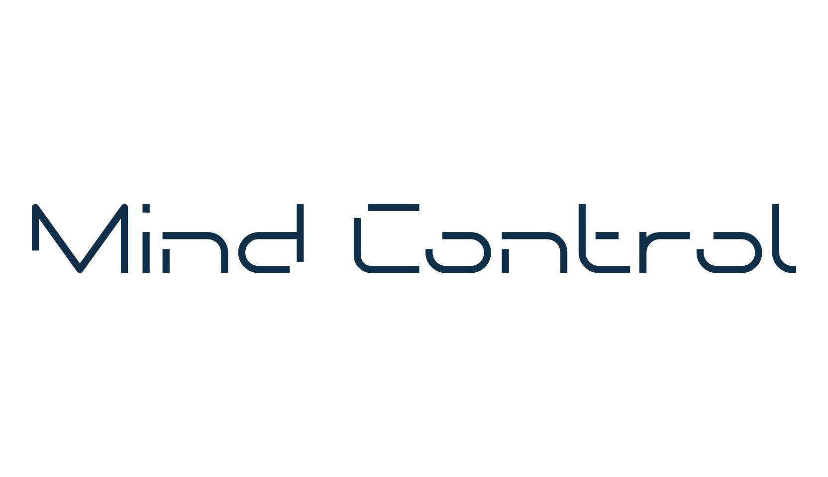 Mind Control, fancy various techno sci-fi font preview