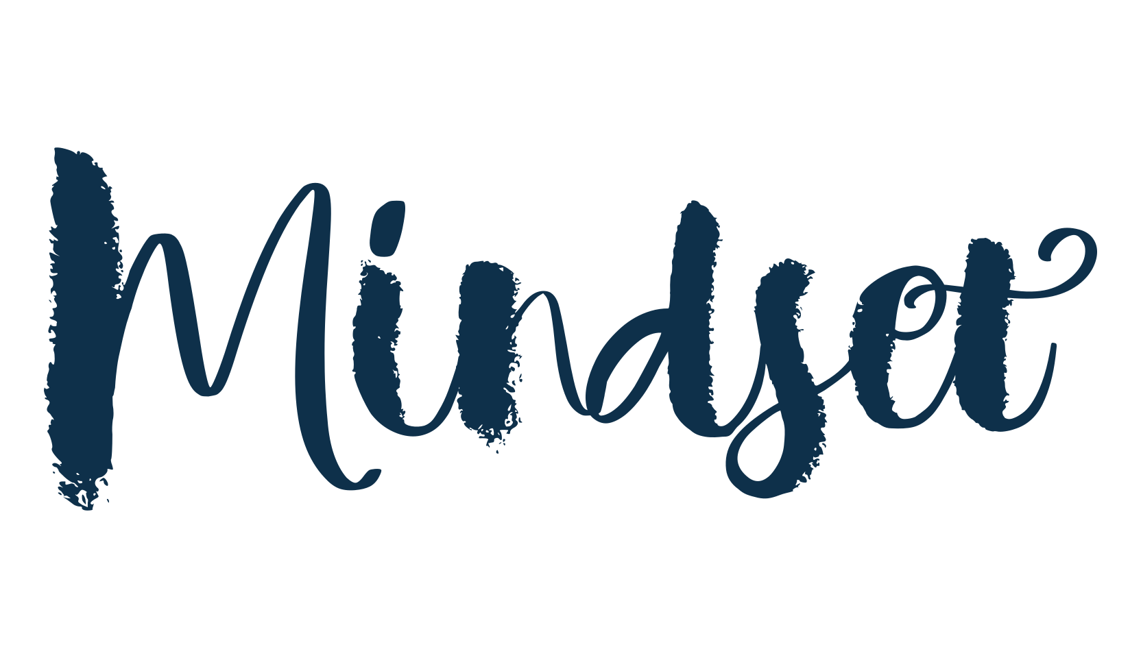 Mindset, curly font preview