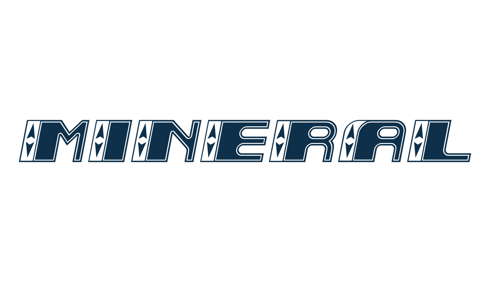 Mineral, fancy decorative font preview
