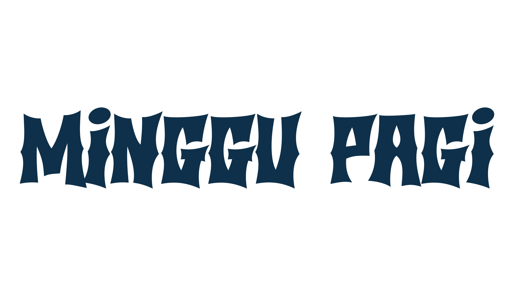 Minggu Pagi, fancy various gothic font preview