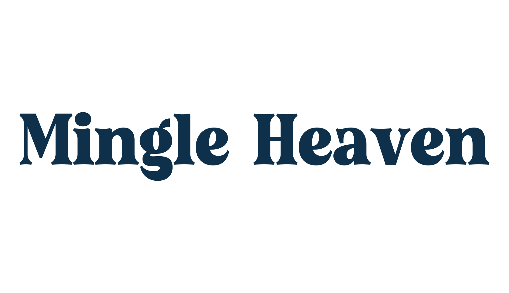 Mingle Heaven, serif font preview