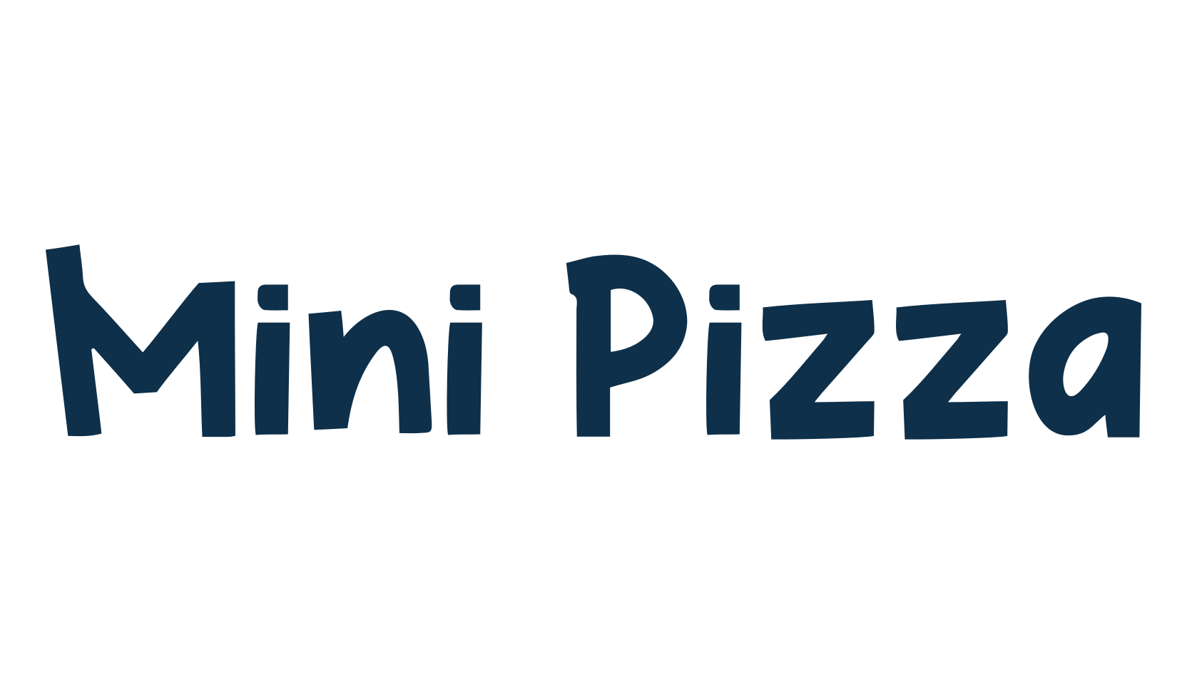 Mini Pizza, display market font preview