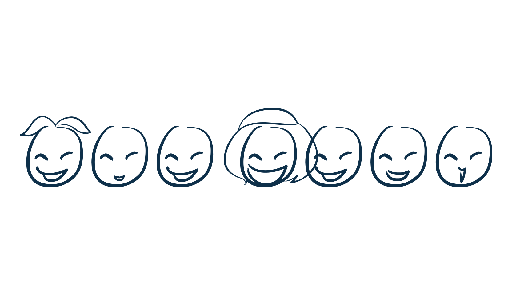 Mini Smile, fancy decorative font preview