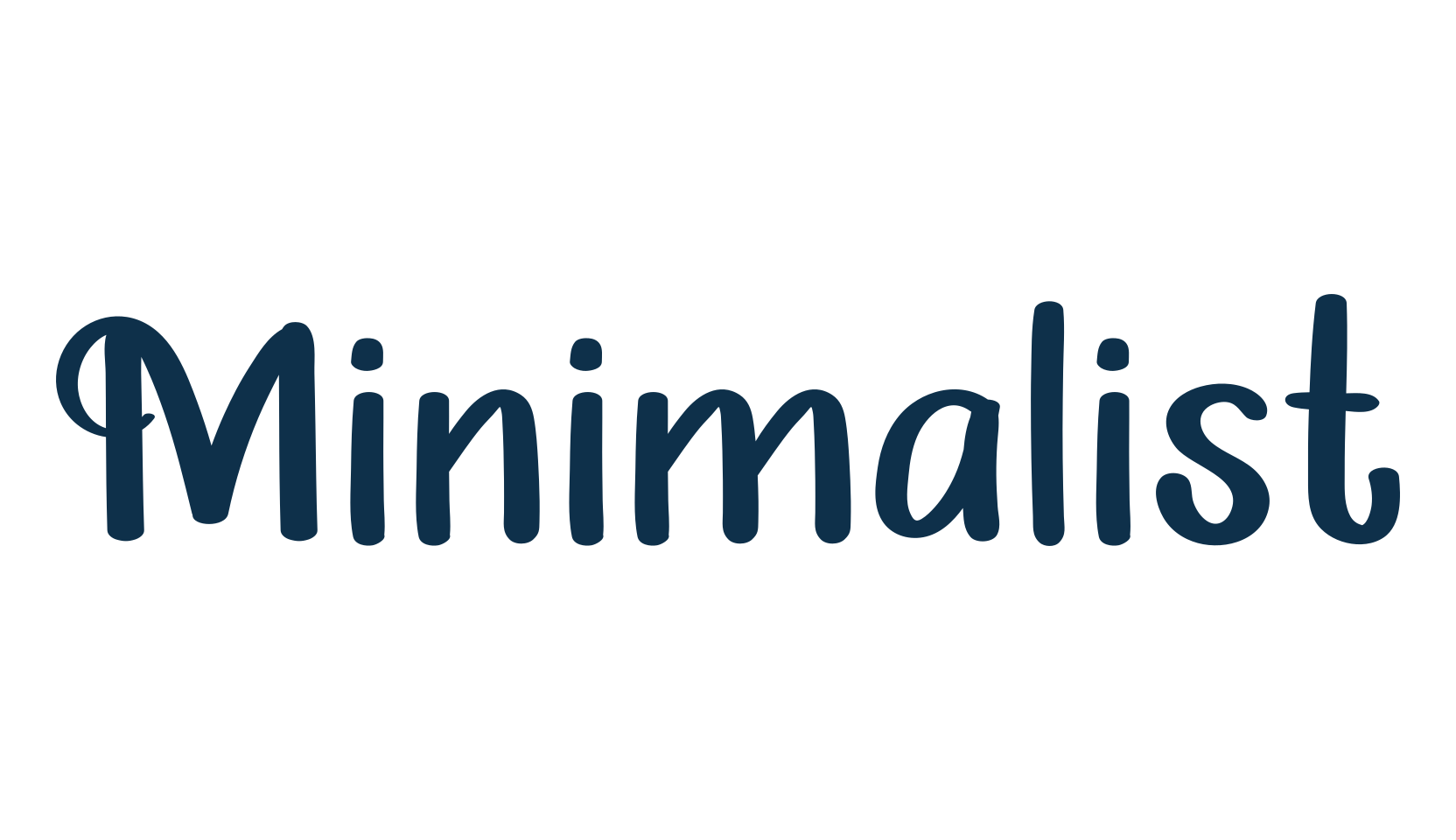 Minimalist (minimalist-3), fancy various decorative script calligraphy font preview