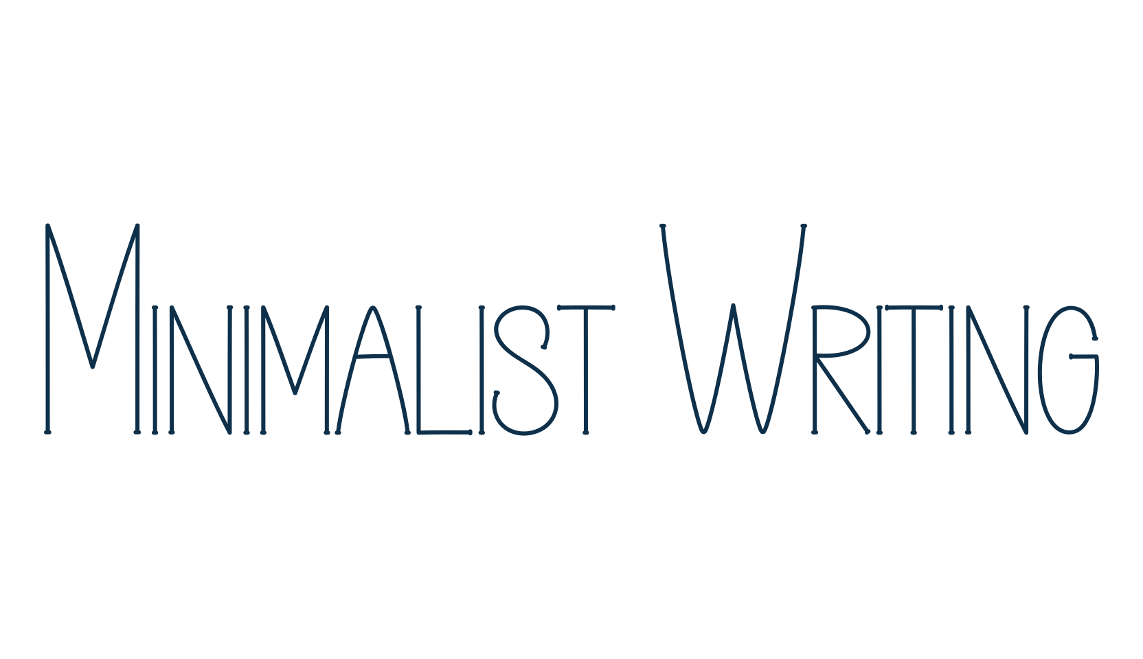 Minimalist Writing, script handwritten fancy decorative calligraphy font preview