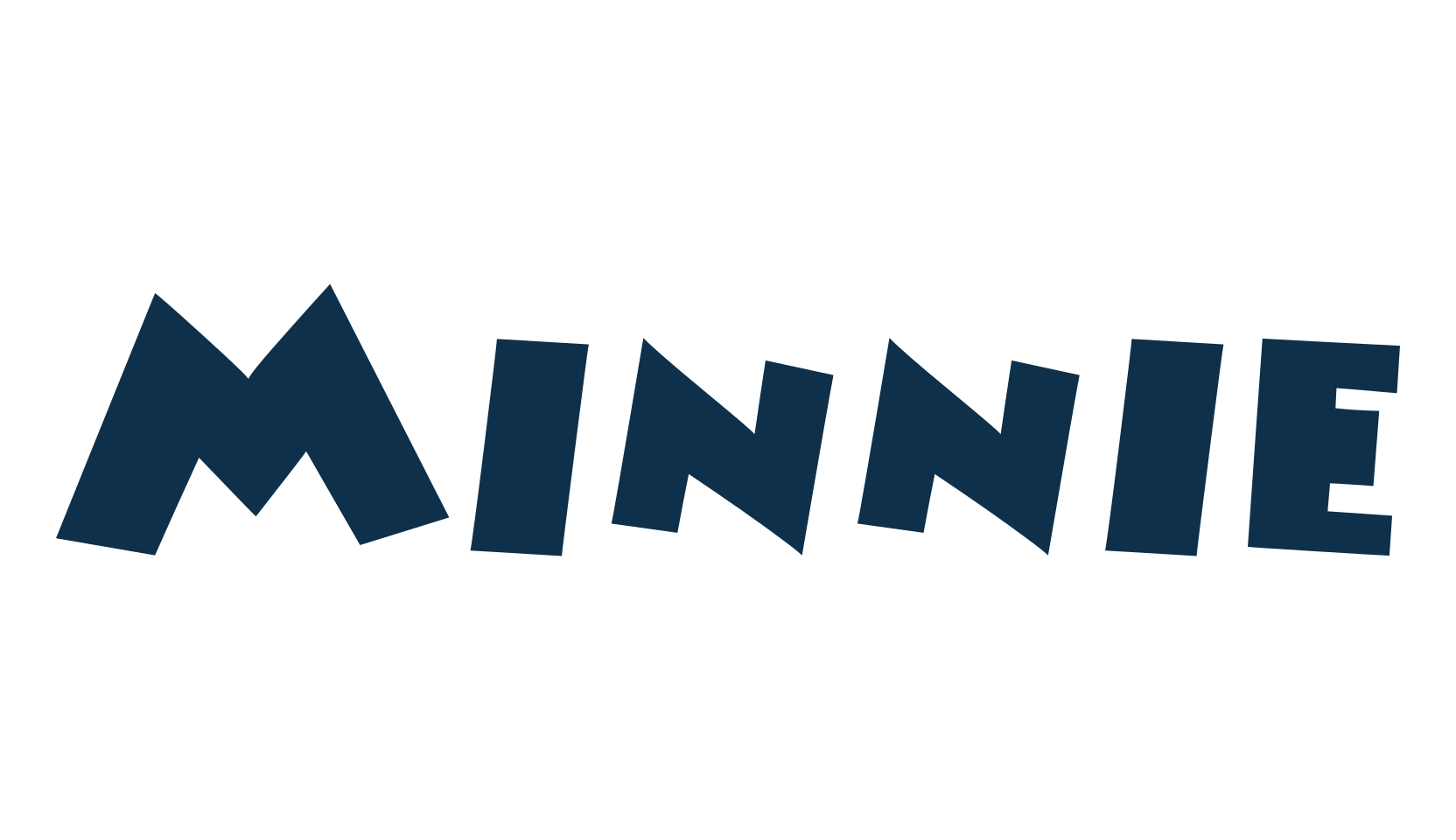 Minnie (minnie), fancy cartoon decorative font preview