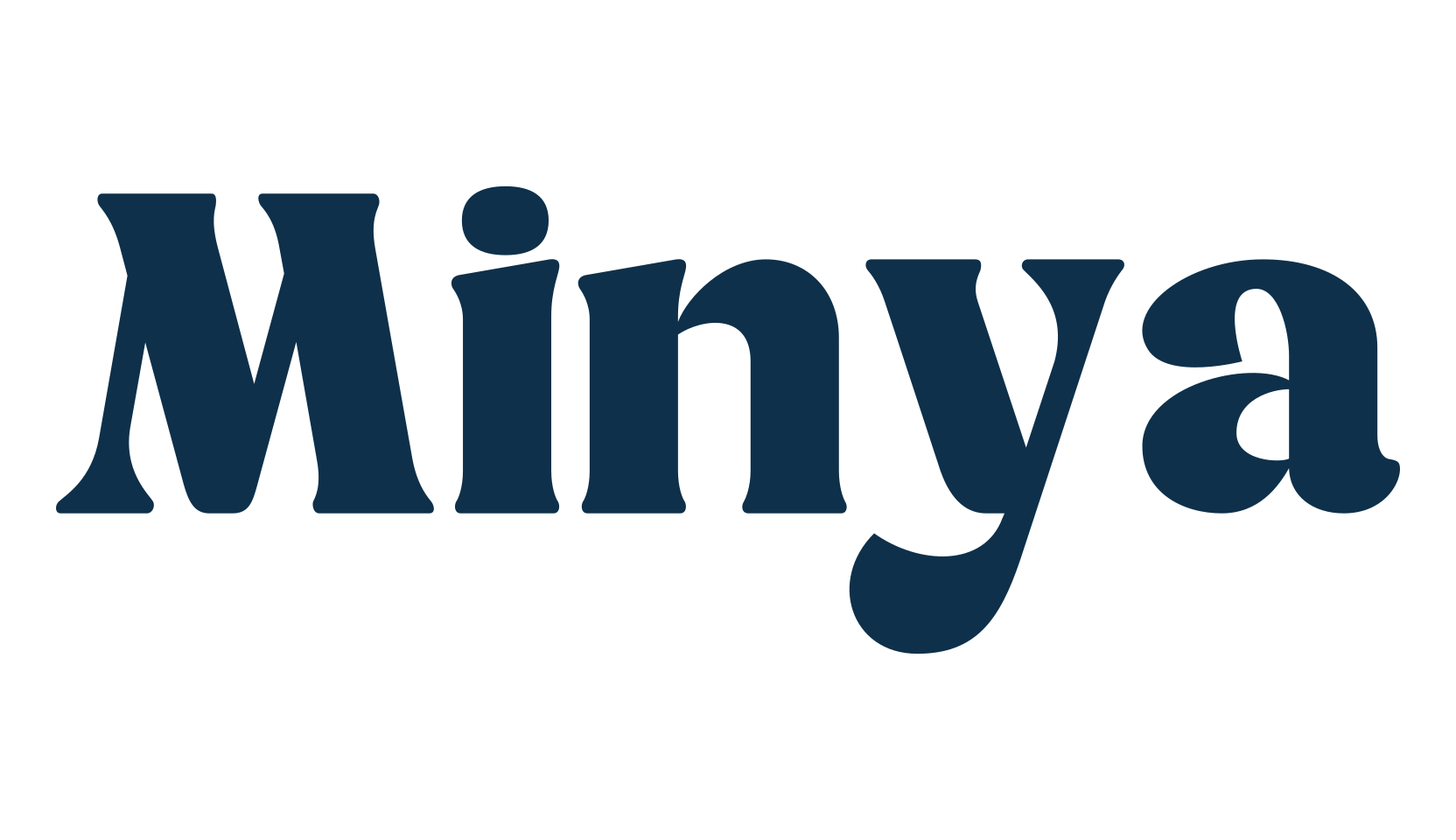 Minya, serif font preview