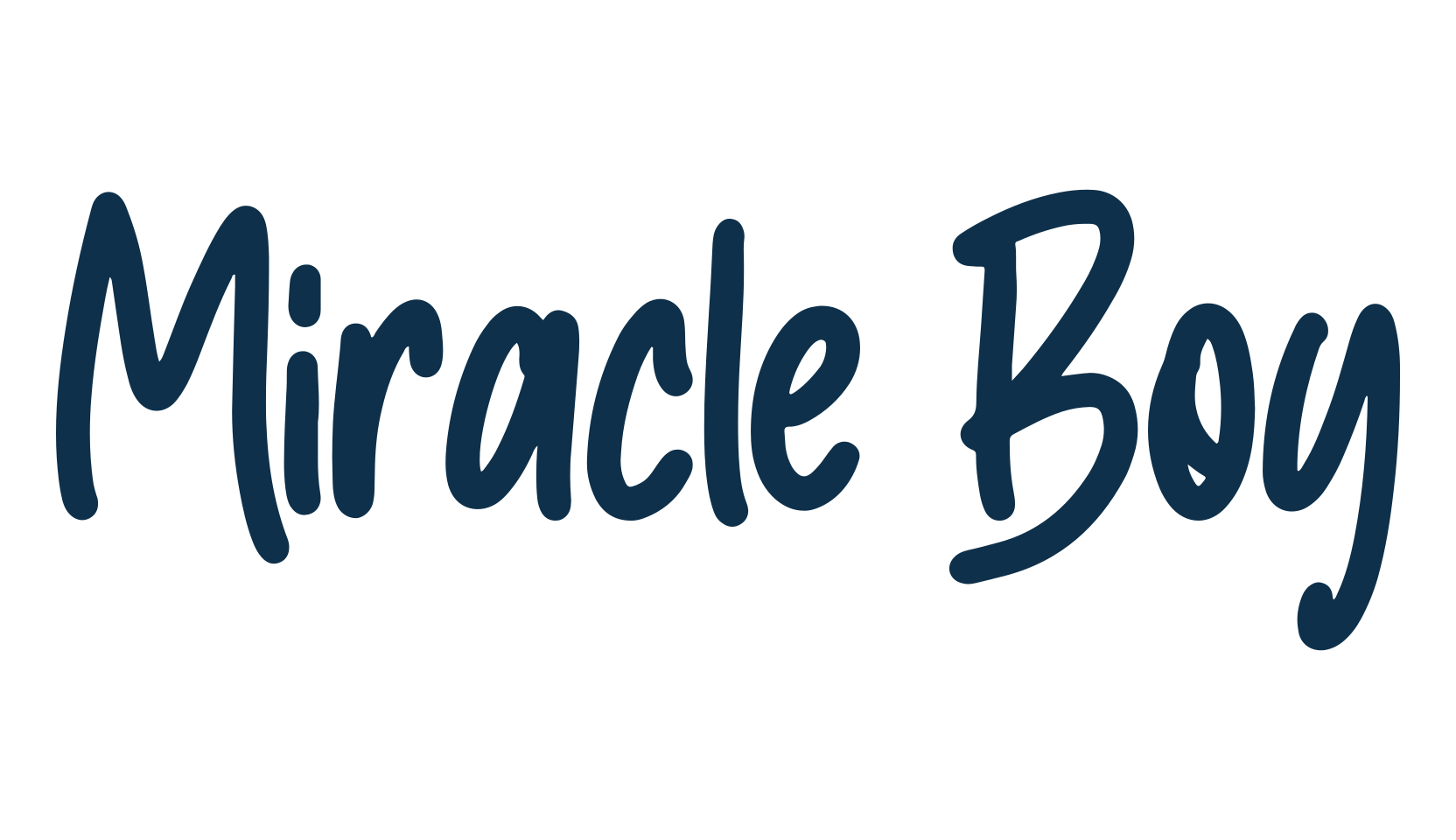 Miracle Boy, script handwritten fancy decorative calligraphy font preview