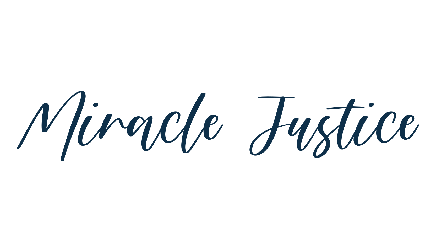 Miracle Justice, script handwritten fancy decorative calligraphy font preview