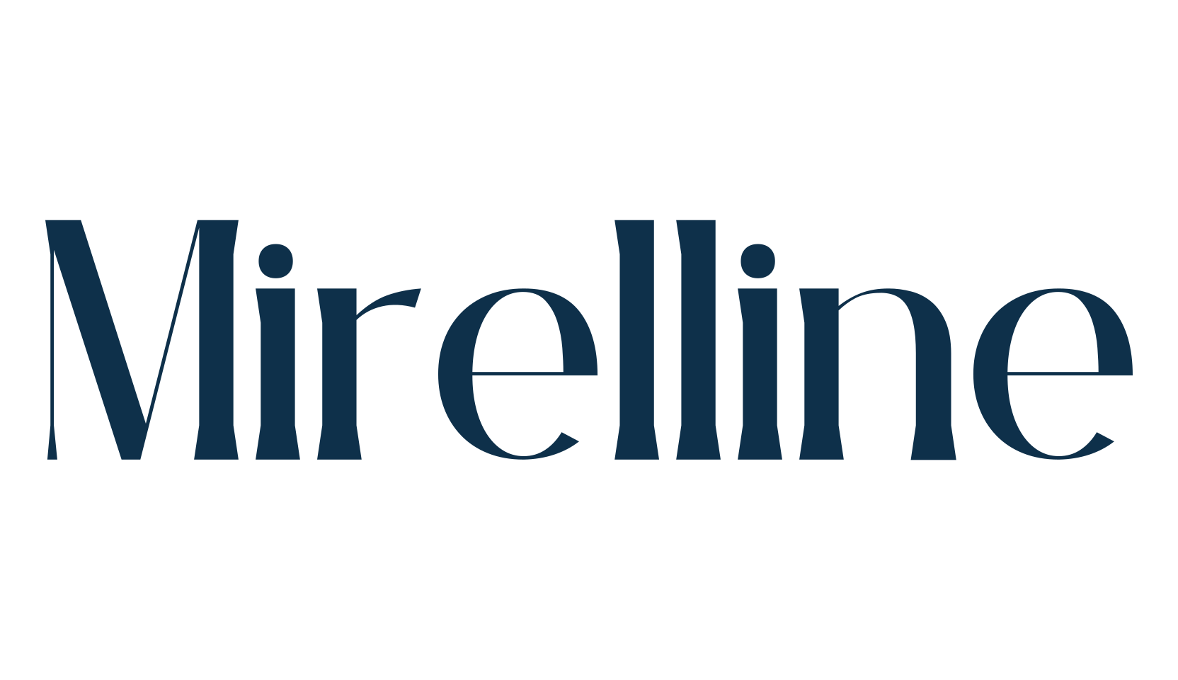 Mirelline, basic serif font preview