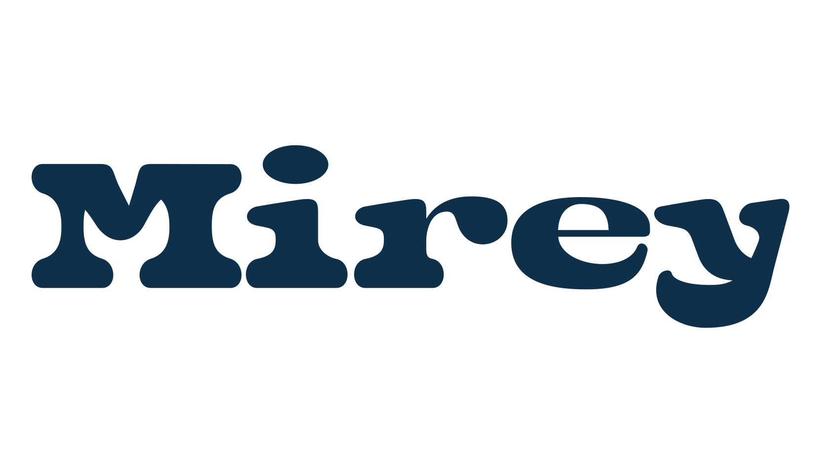 Mirey, fancy groovy decorative font preview