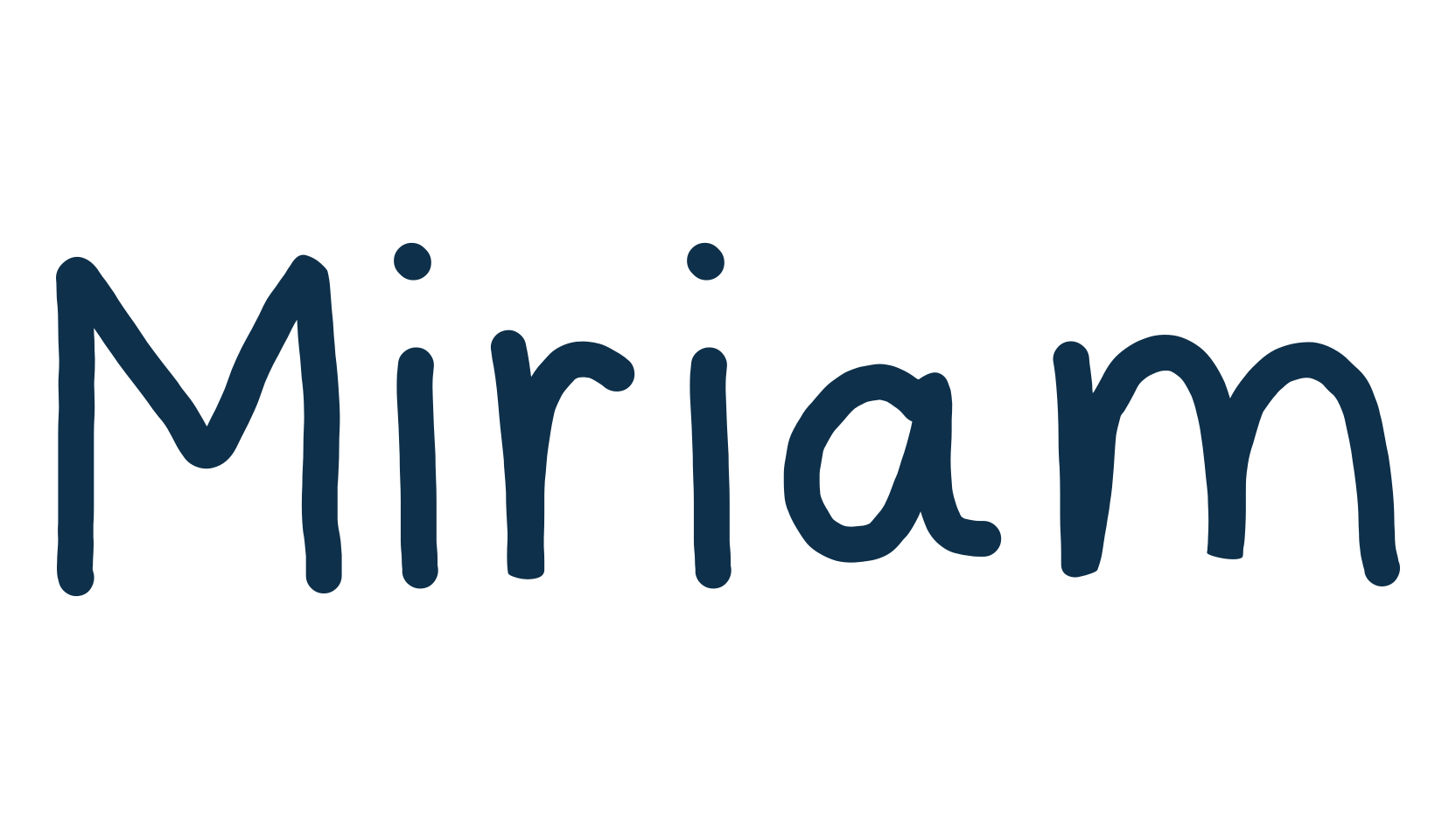 Miriam, script handwritten fancy decorative calligraphy font preview