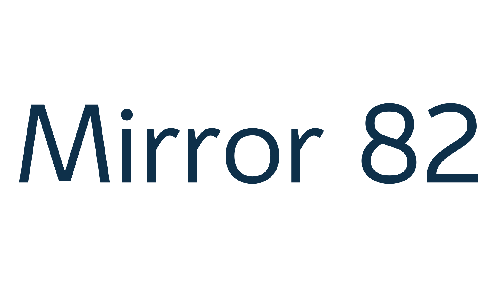 Mirror 82, basic sans serif font preview