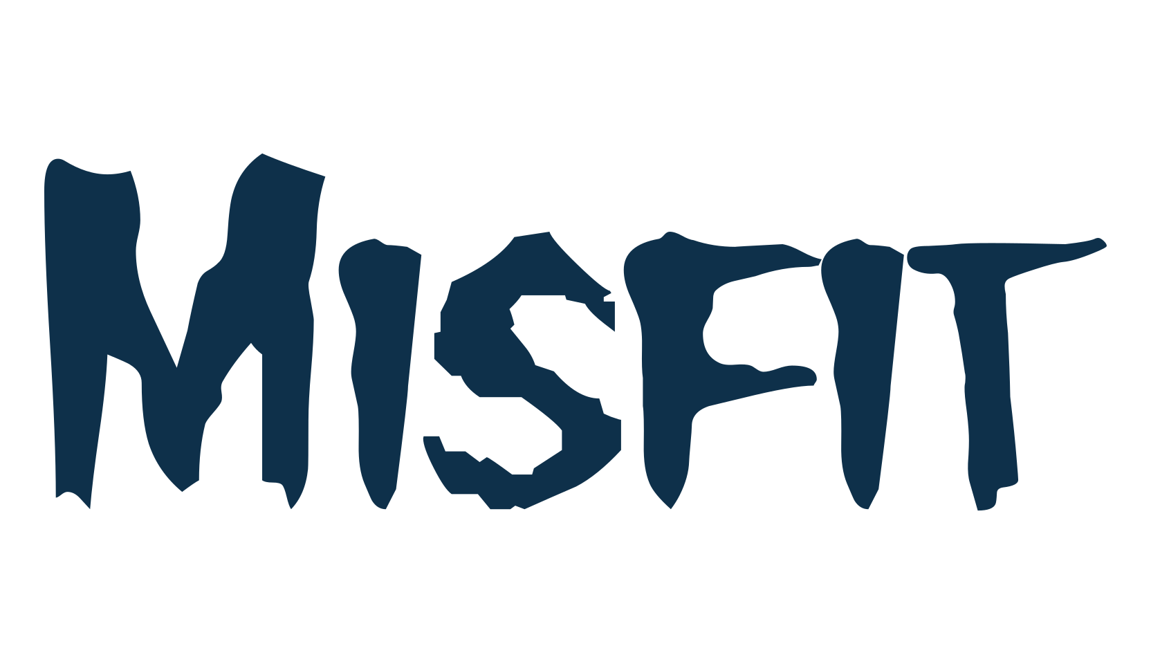 Misfit, halloween font preview