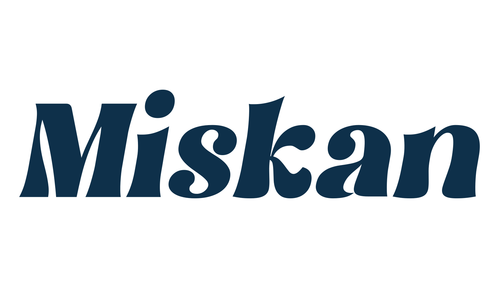 Miskan, fancy retro decorative font preview