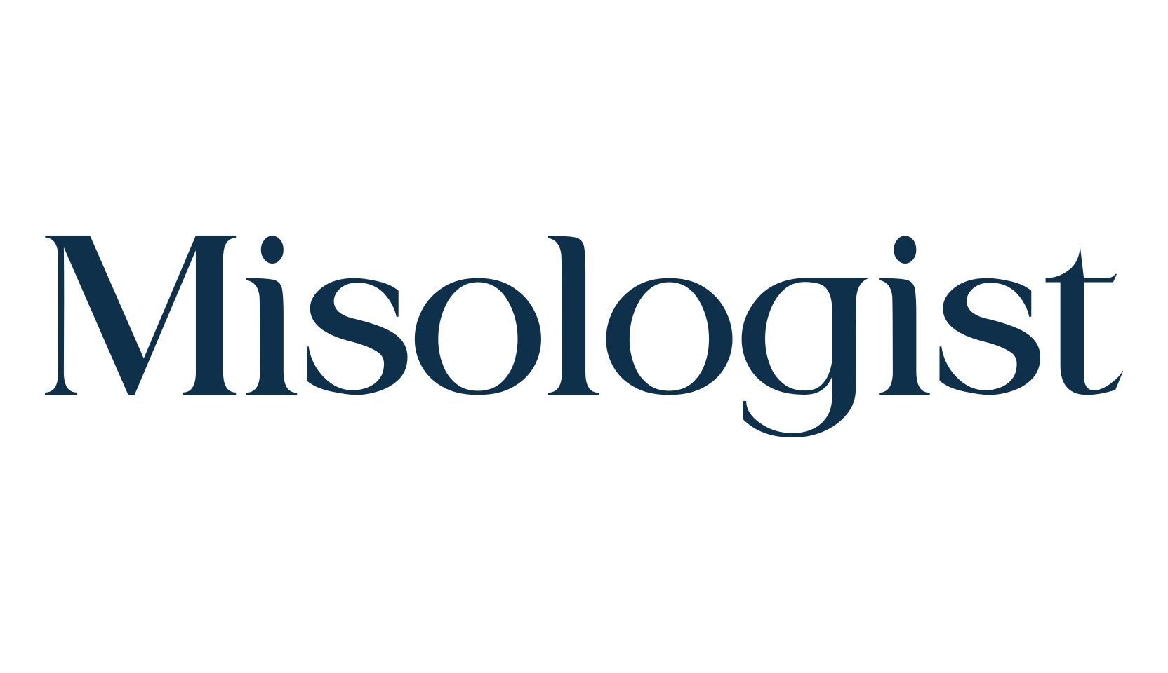 Misologist, retro font preview