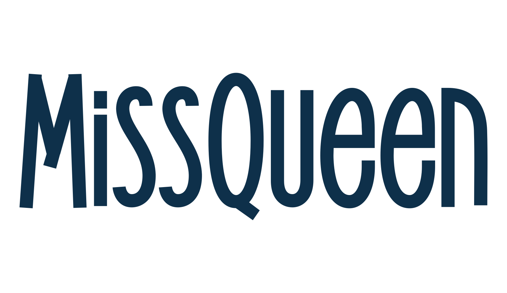 MissQueen, cartoon font preview