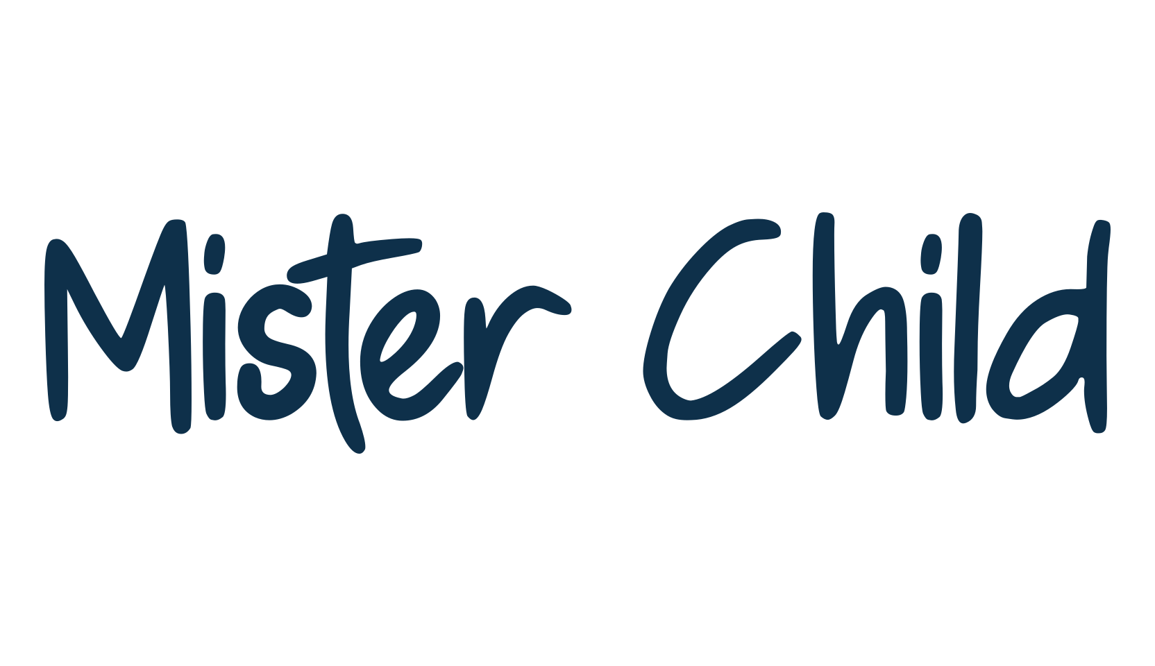 Mister Child, script handwritten fancy decorative calligraphy font preview