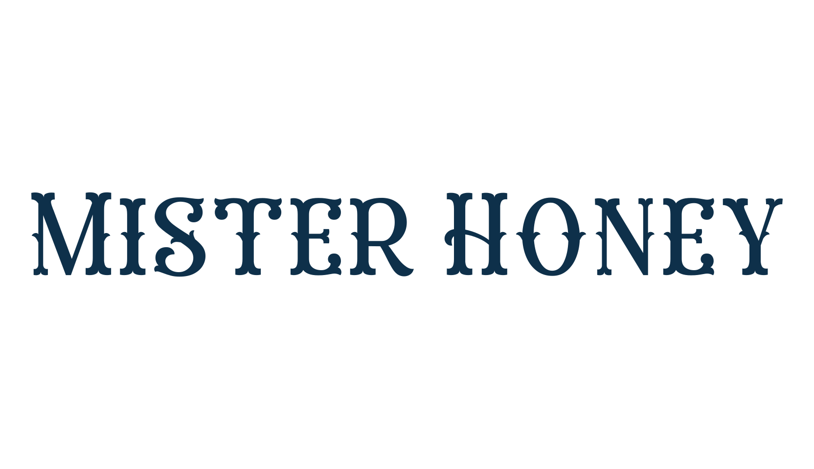 Mister Honey, retro font preview