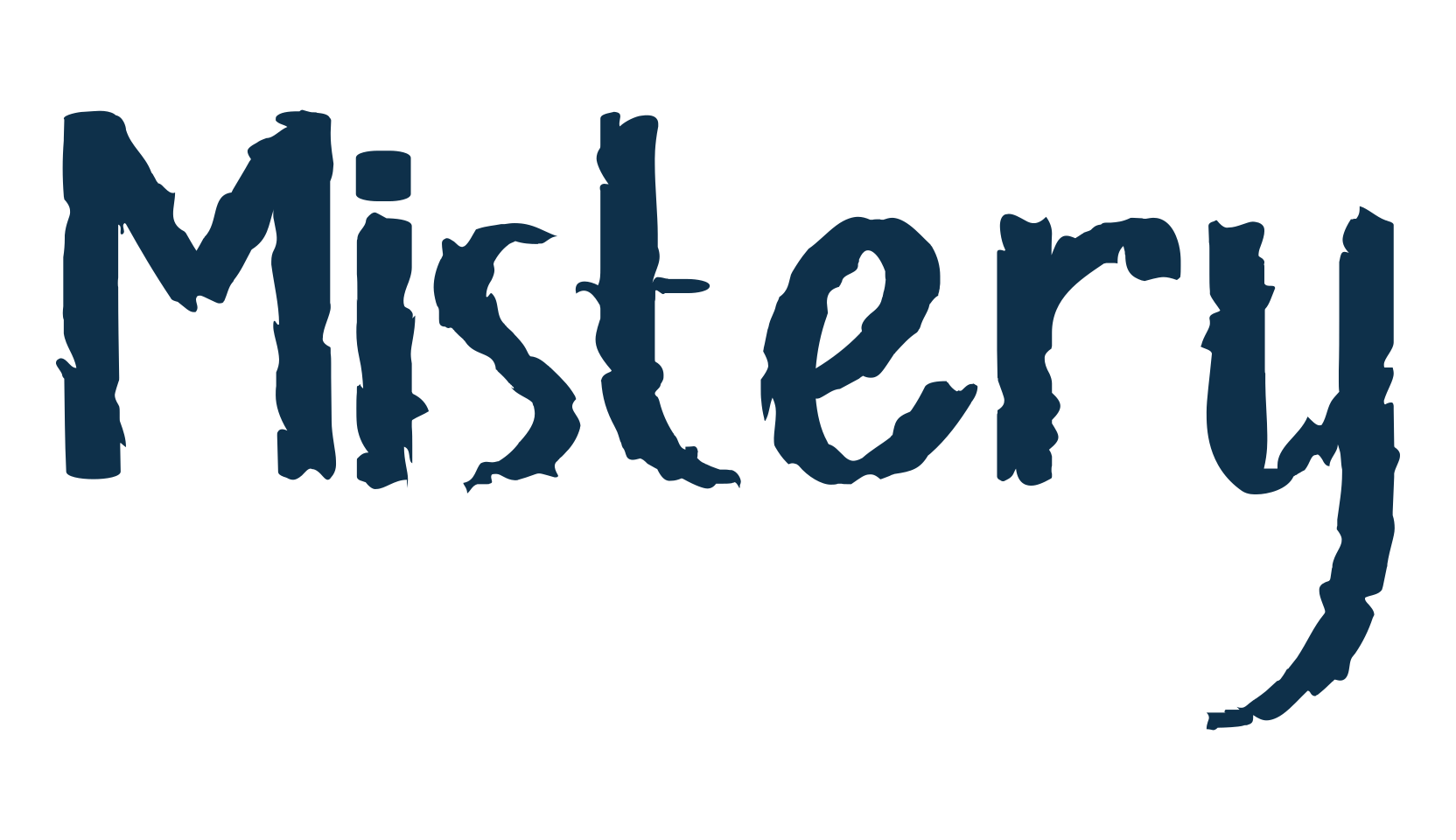 Mistery (mistery), halloween font preview
