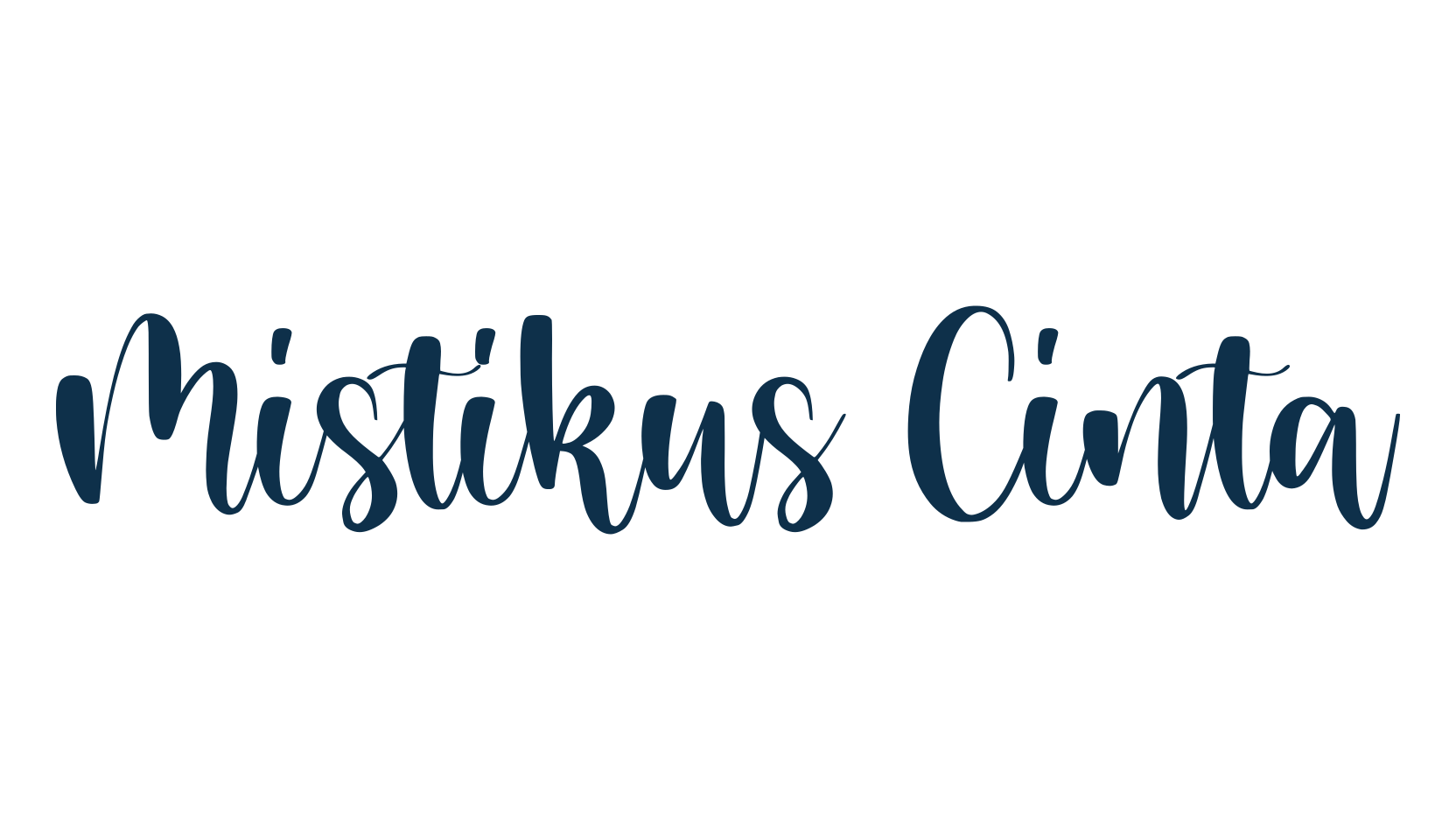 Mistikus Cinta, various font preview