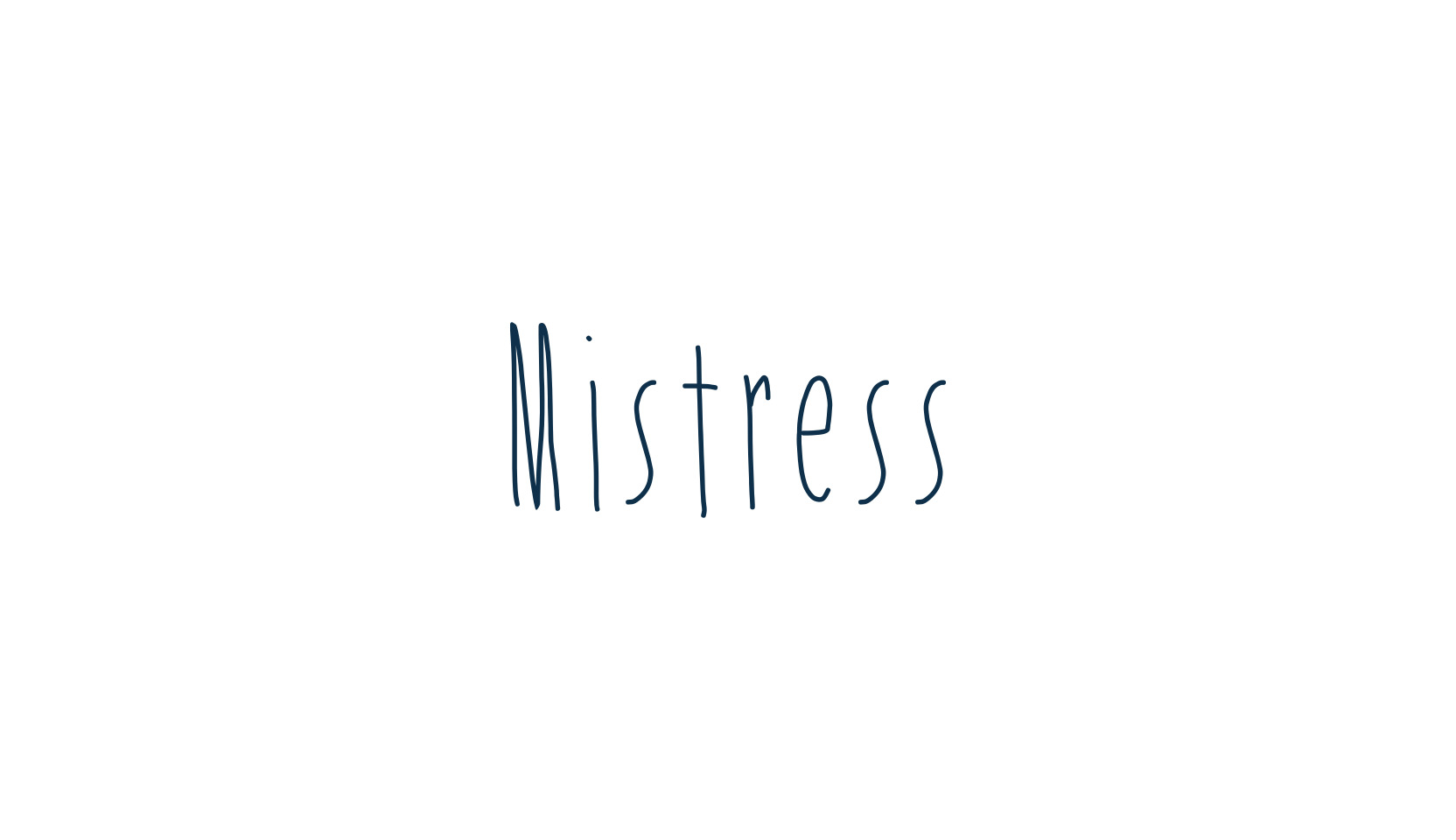 Mistress (mistress2), script handwritten fancy decorative calligraphy font preview