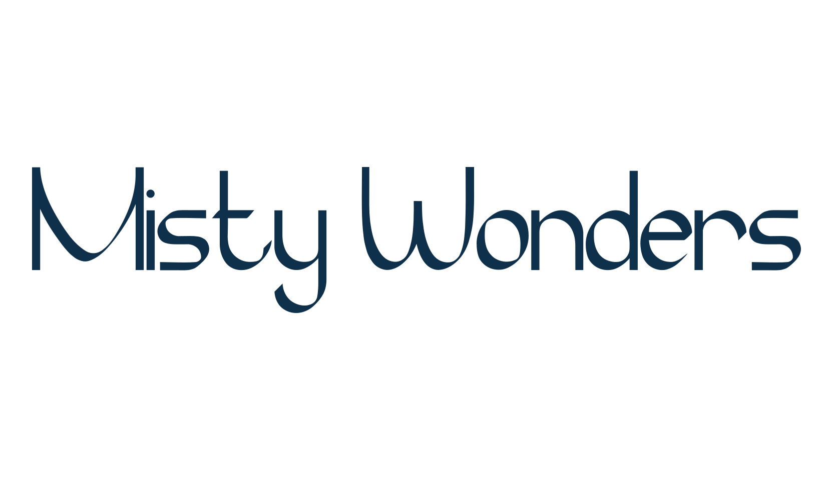 Misty Wonders, display market font preview