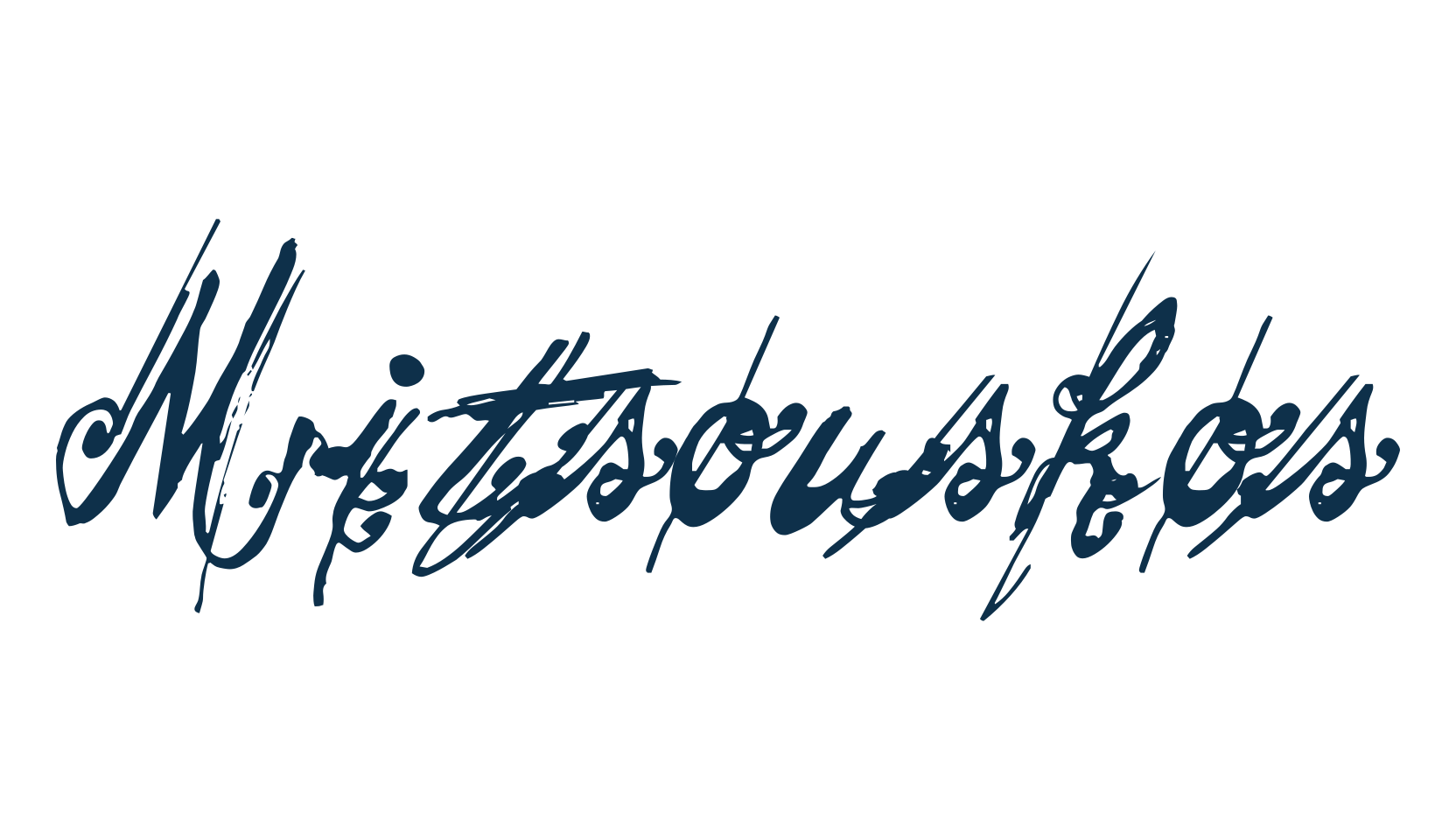Mitsouskos, fancy decorative font preview