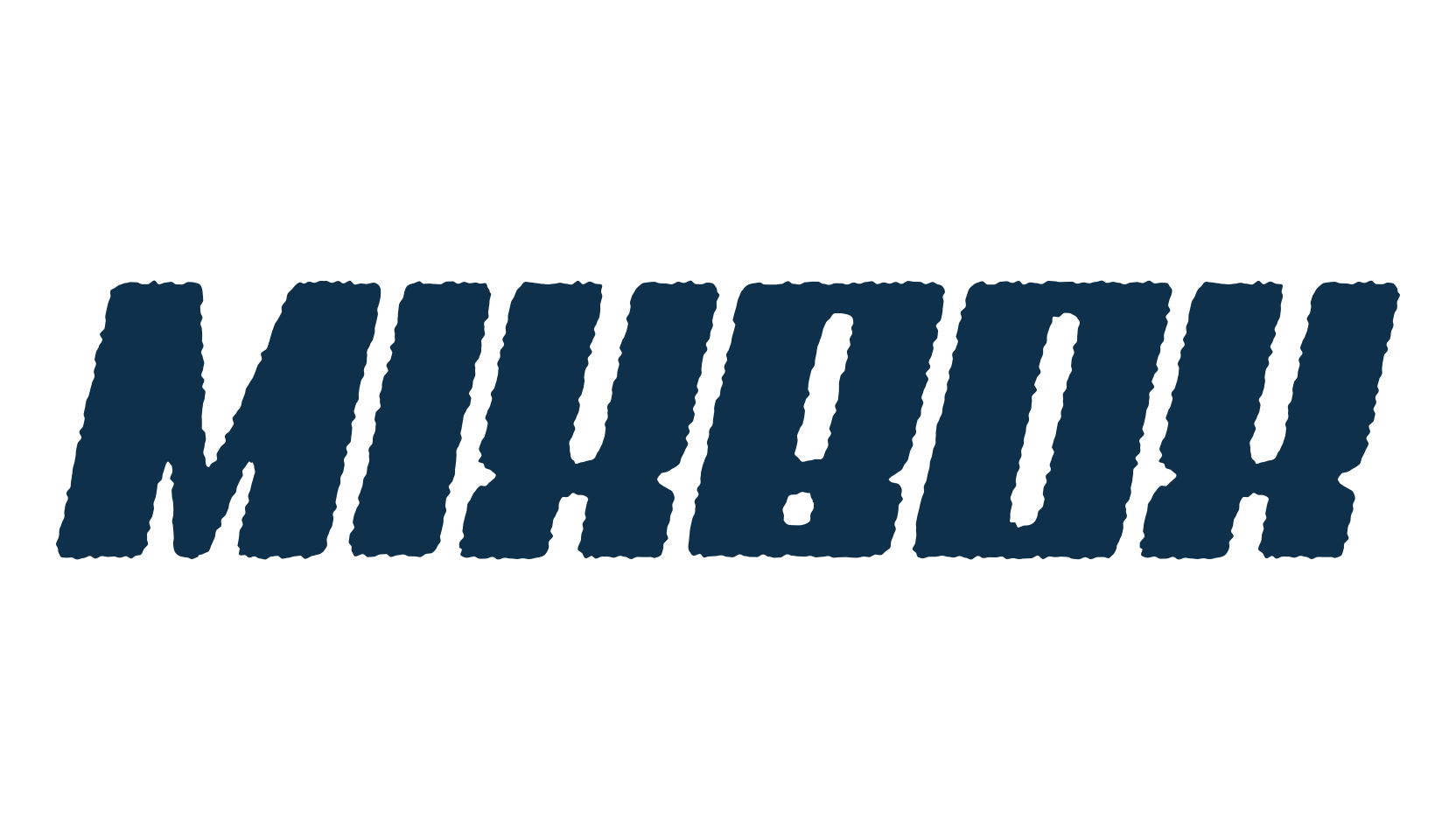 Mixbox, retro font preview
