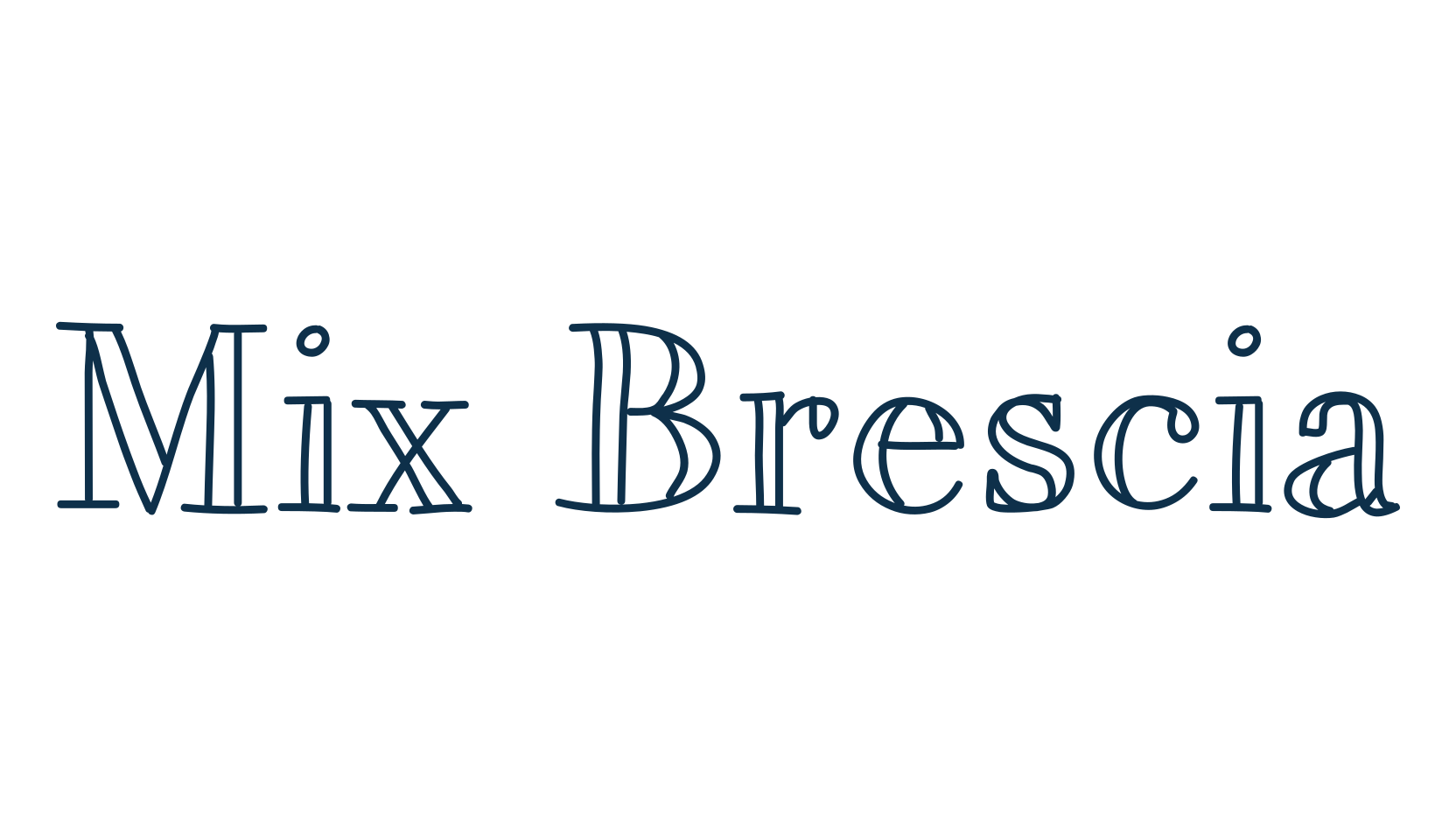 Mix Brescia, various font preview