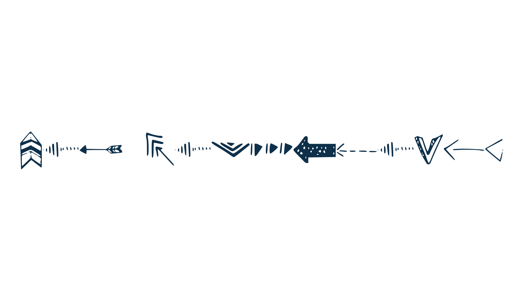 Mix Directions, fancy decorative font preview
