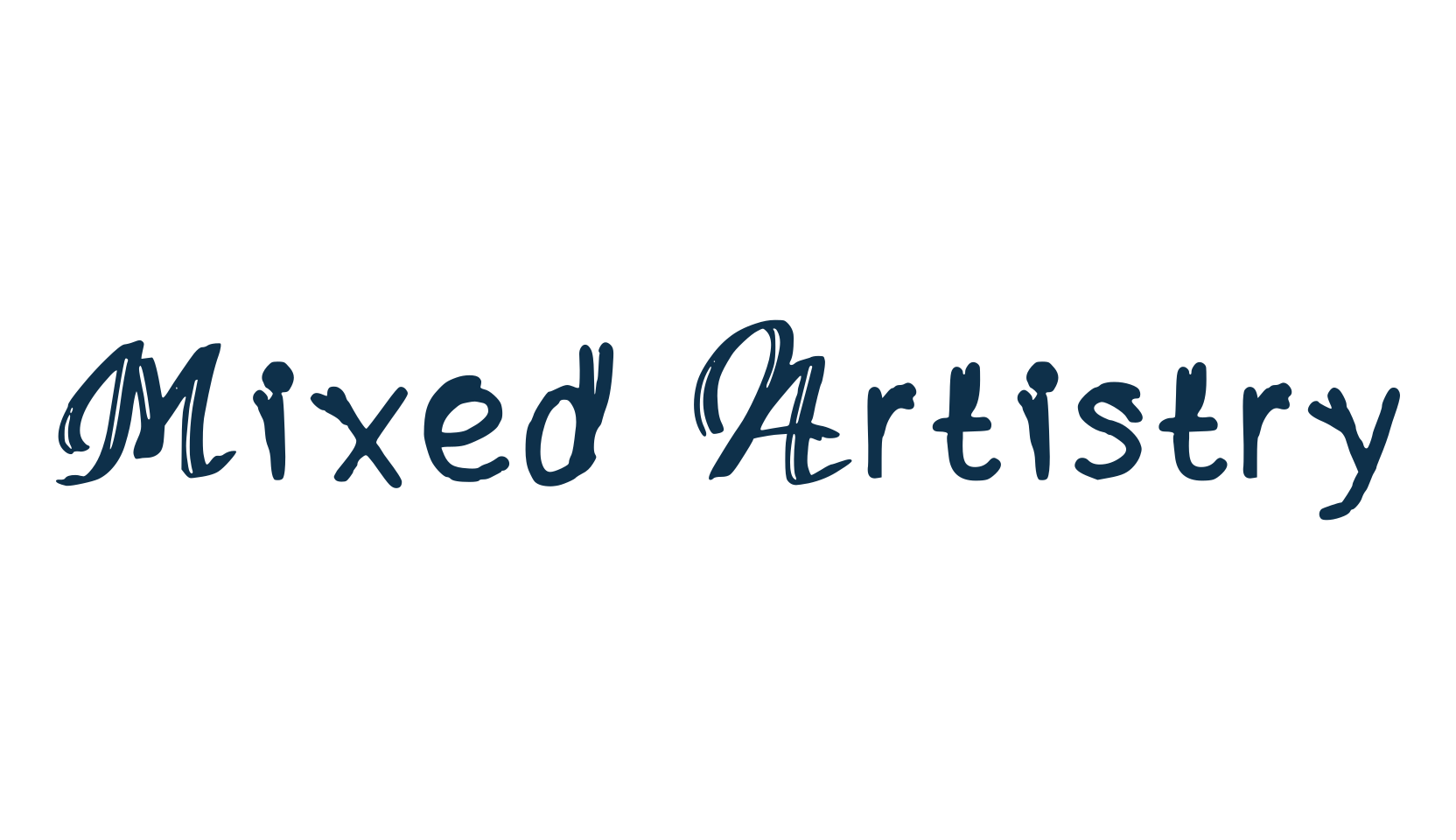 Mixed Artistry, display market font preview
