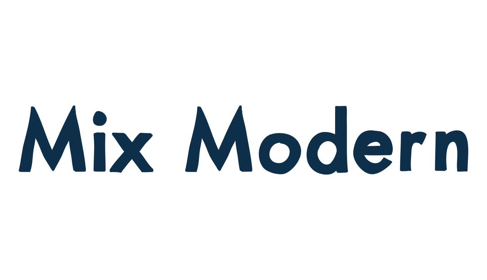 Mix Modern, various font preview