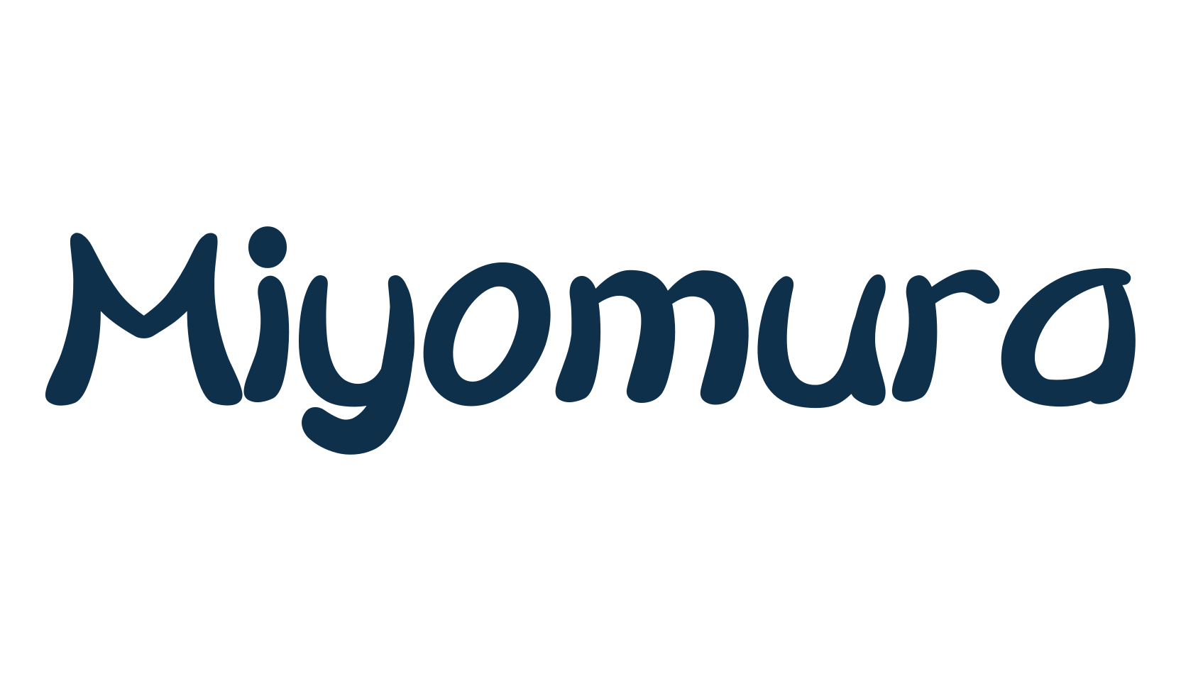 Miyomura, fancy decorative font preview