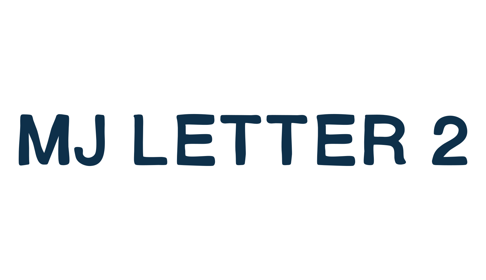 MJ Letter 2, fancy eroded decorative font preview