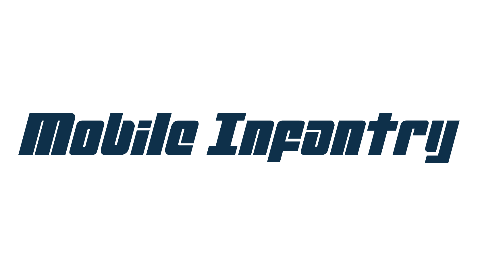 Mobile Infantry, techno sci-fi font preview