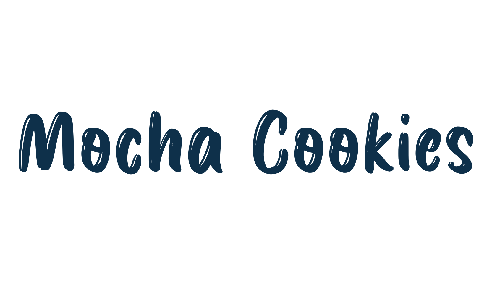 Mocha Cookies, fancy cartoon decorative comic font preview